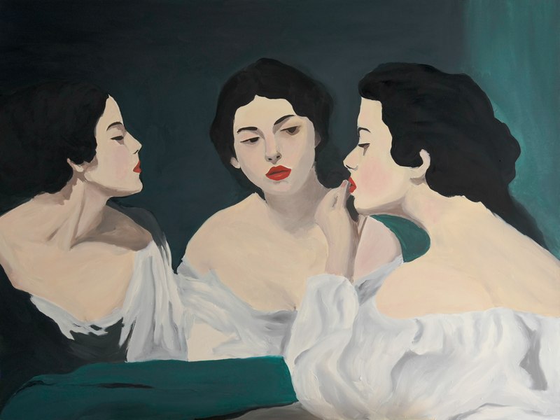 Labor of Being Seen, 2026. 36 × 48 in.